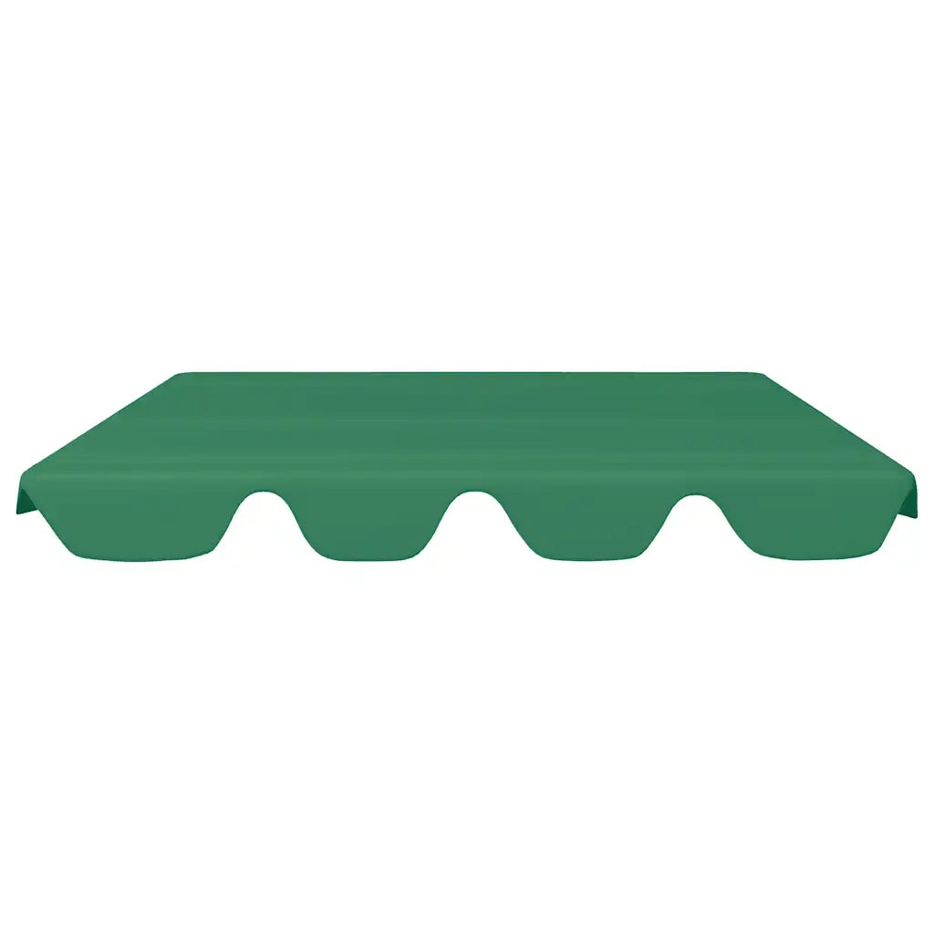 Baldacchino per Dondolo Giardino Verde 150/130x105/70 cm CFW8492963