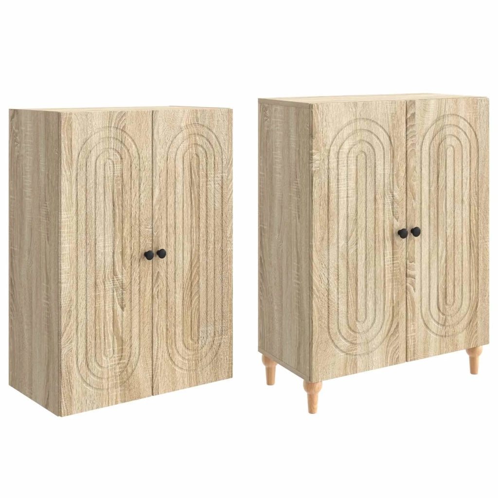 Set di armadi 2 pcs 66 x 34,5 x 90 cm Legno ingegnerizzato 3416441