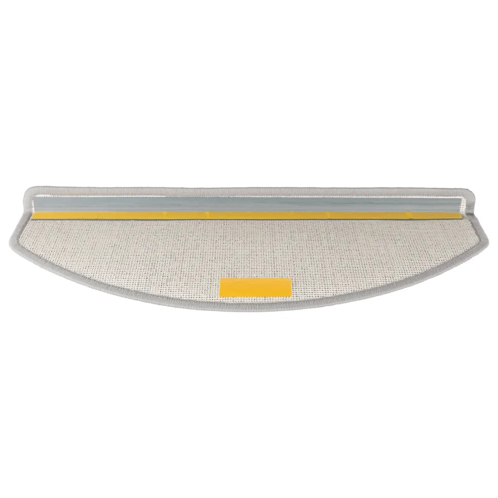 Tappetini per Scale 15 pz Grigio Chiaro 65x24x4 cm 133887