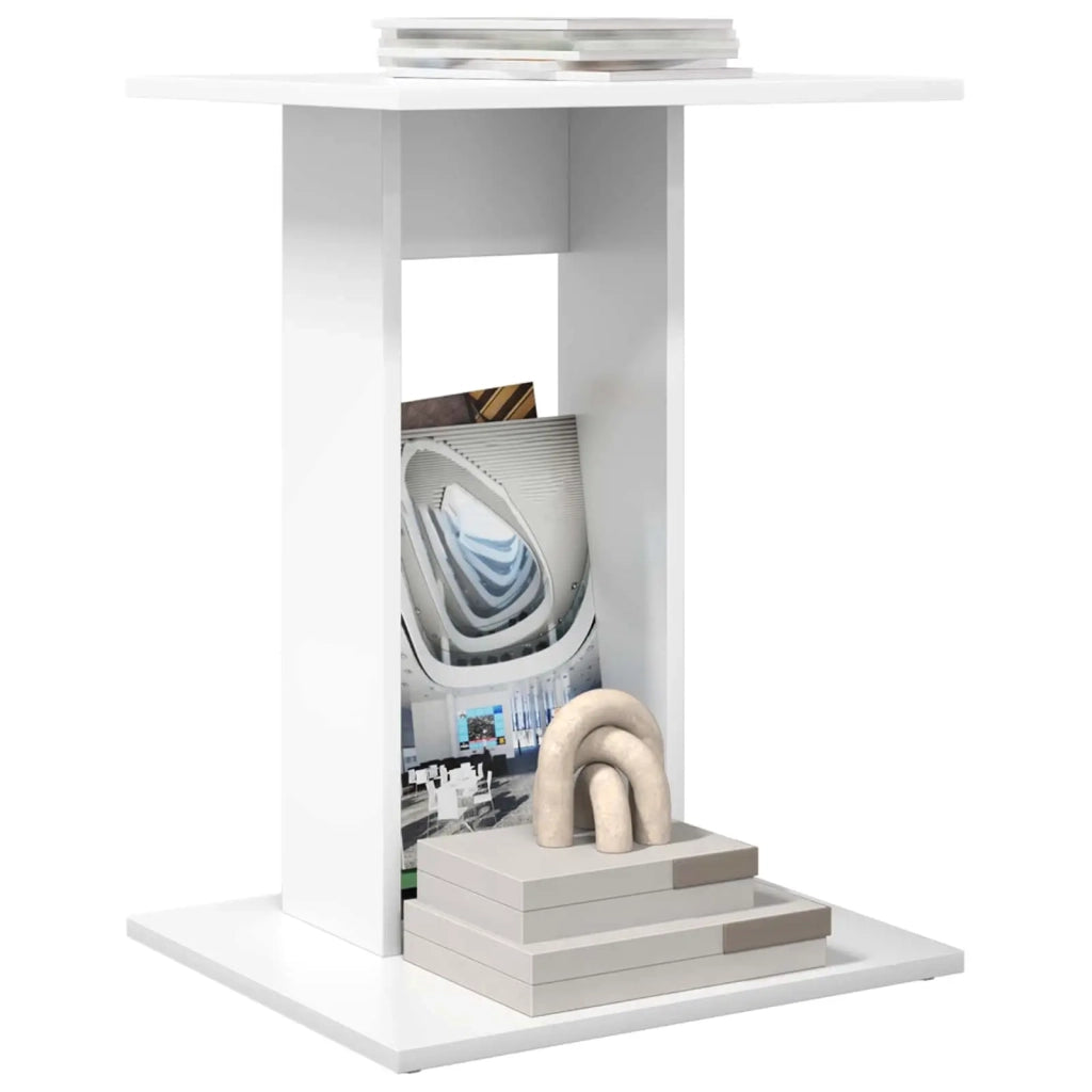 Tavolo laterale Bianco 45 x 40 x 62,5 cm Legno multistrato 8000348