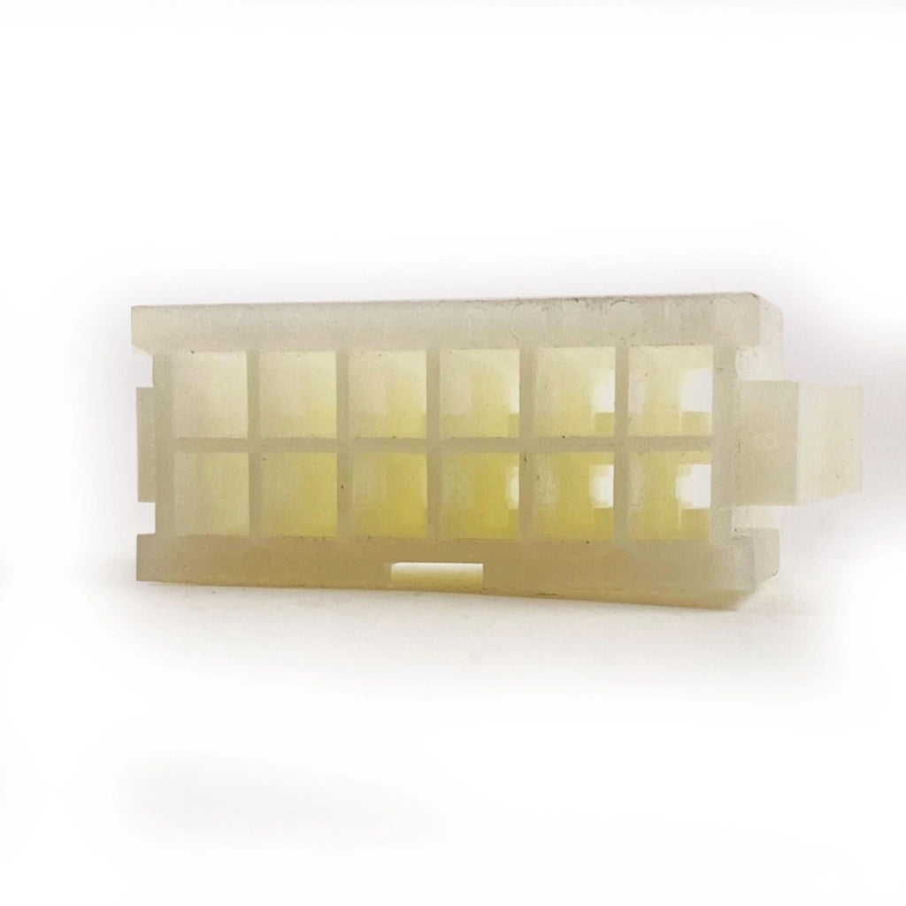 Blocchetto porta maschio 12 vie mini-fit Mikropla