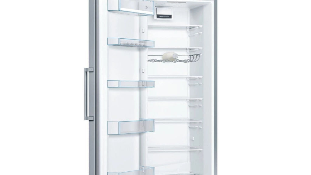 Bosch KSV36VLEP Serie 4 - Frigorifero Mono Splitporta 346 L, 186 cm, Classe E, 39 dB, VitaFresh, Acciaio inox