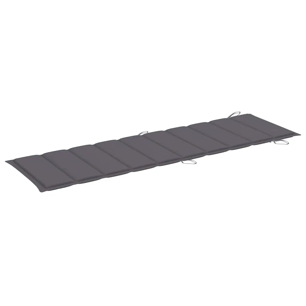 Lettini Prendisole 2 pz | Sdraio da giardino | Lettino da sole con Cuscini in Legno Massello d'Acacia