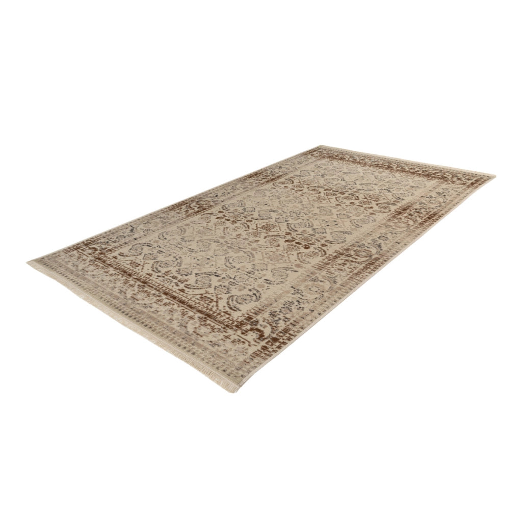 Tappeto Charin Beige in stile orientale