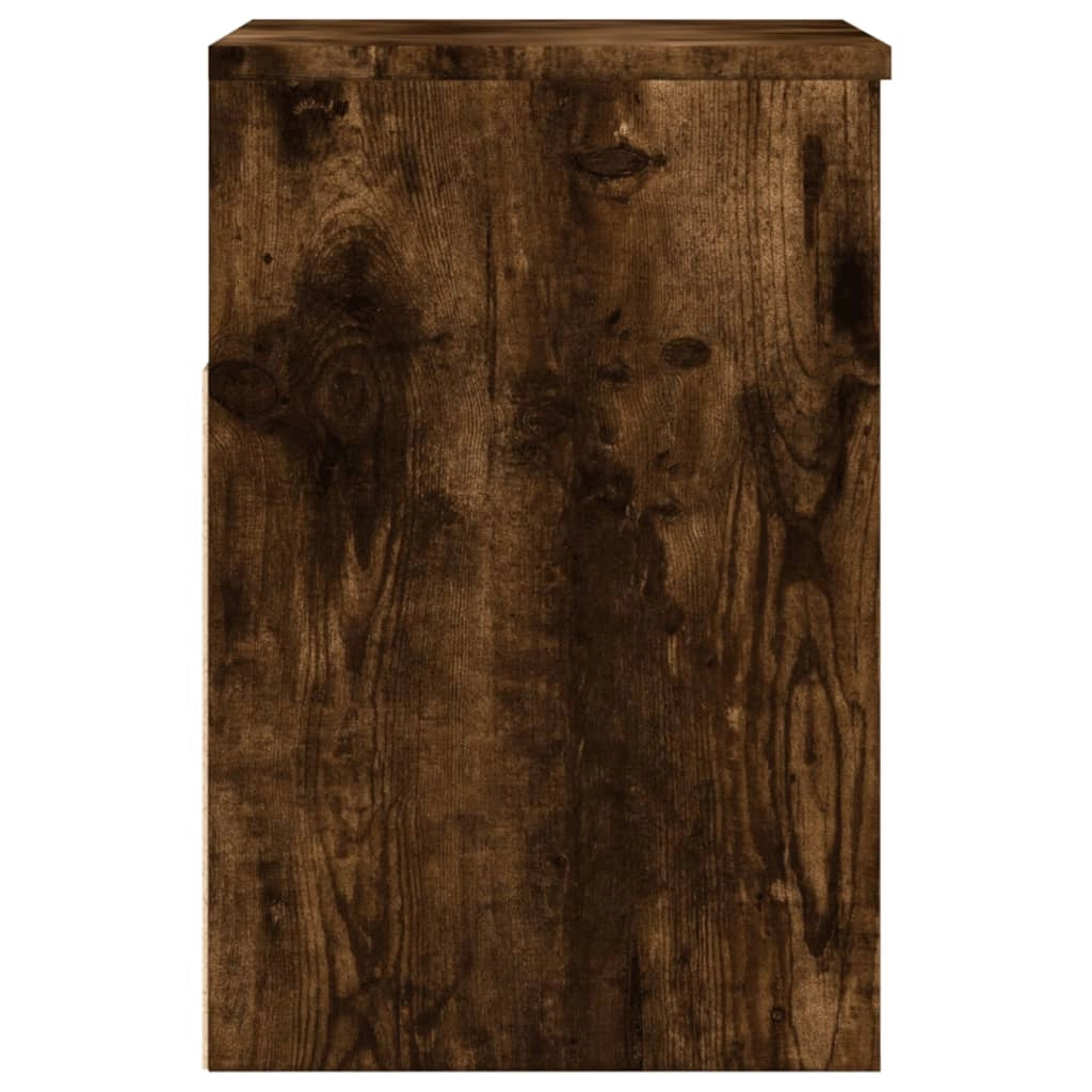 Panca portascarpe/stivali cassettiera scaffale mobiletto portaoggetti per ingresso 60 x 30 x 45 cm legno ingegnerizzato marrone 02_0022919