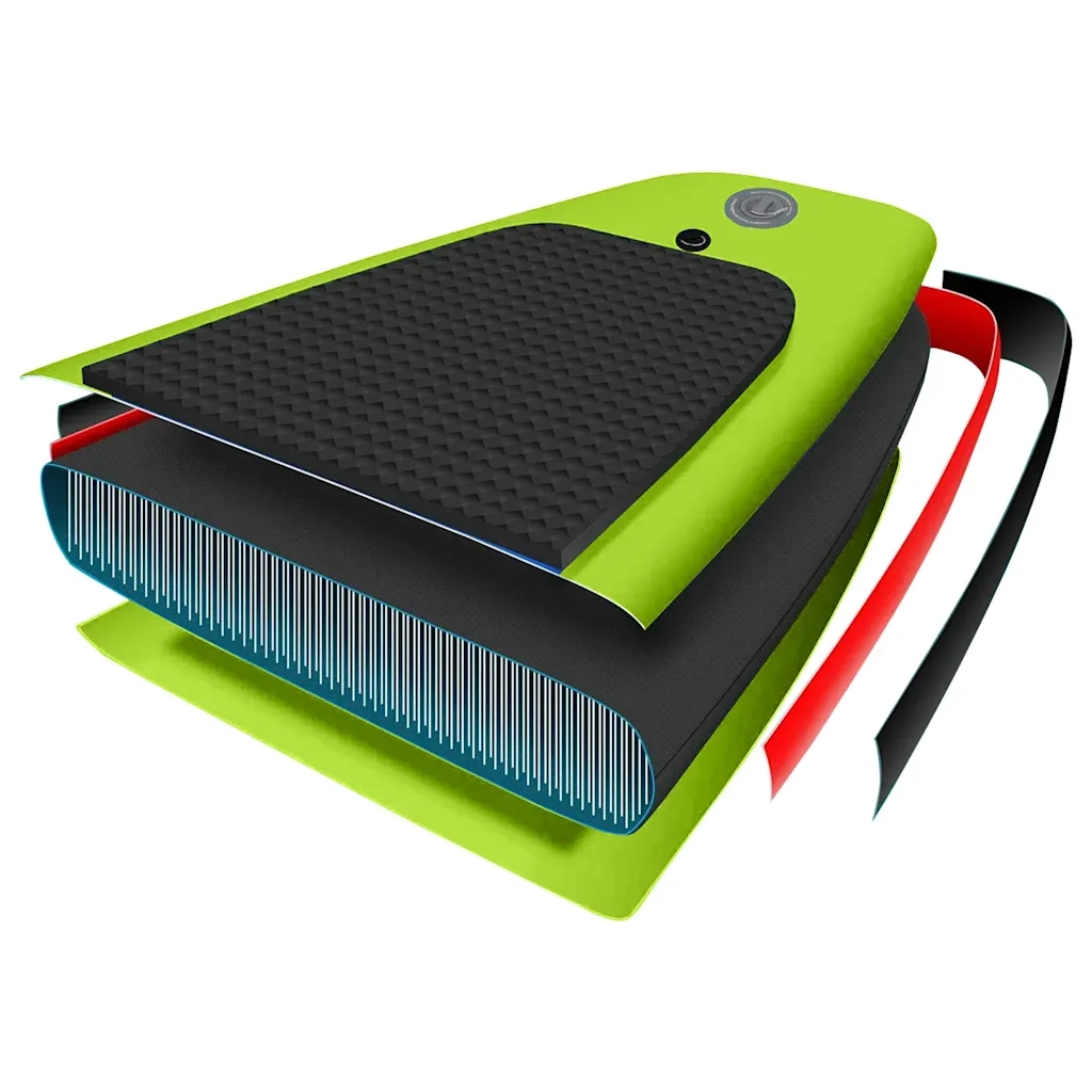 Set Tavola da SUP Gonfiabile Verde 300x76x10 cm CFW9380789