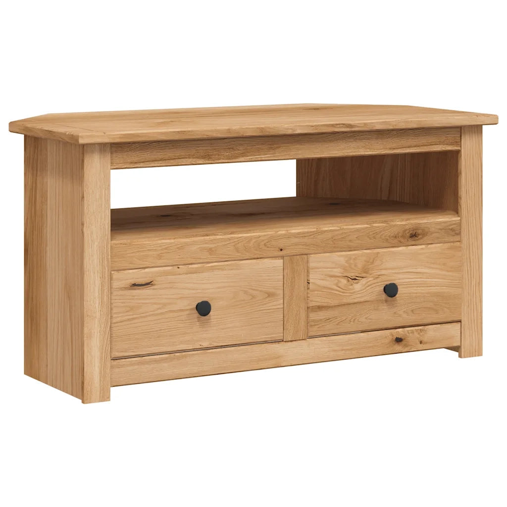 Mobile Porta TV Angolare 93x49x49 cm Pino Massello Panama Range
