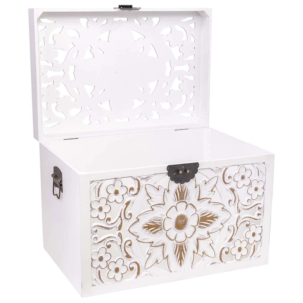 Baule in legno 60x40x42h cm