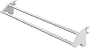 Trappola per radiatori con asse da appendere per porte radiatori o armadi in alluminio inox.