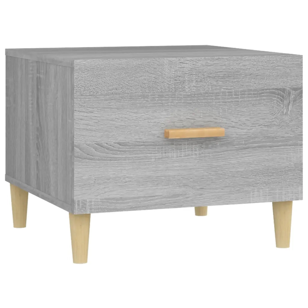 Tavolino da Salotto Grigio Sonoma 50x50x40 cm Legno Multistrato 817533