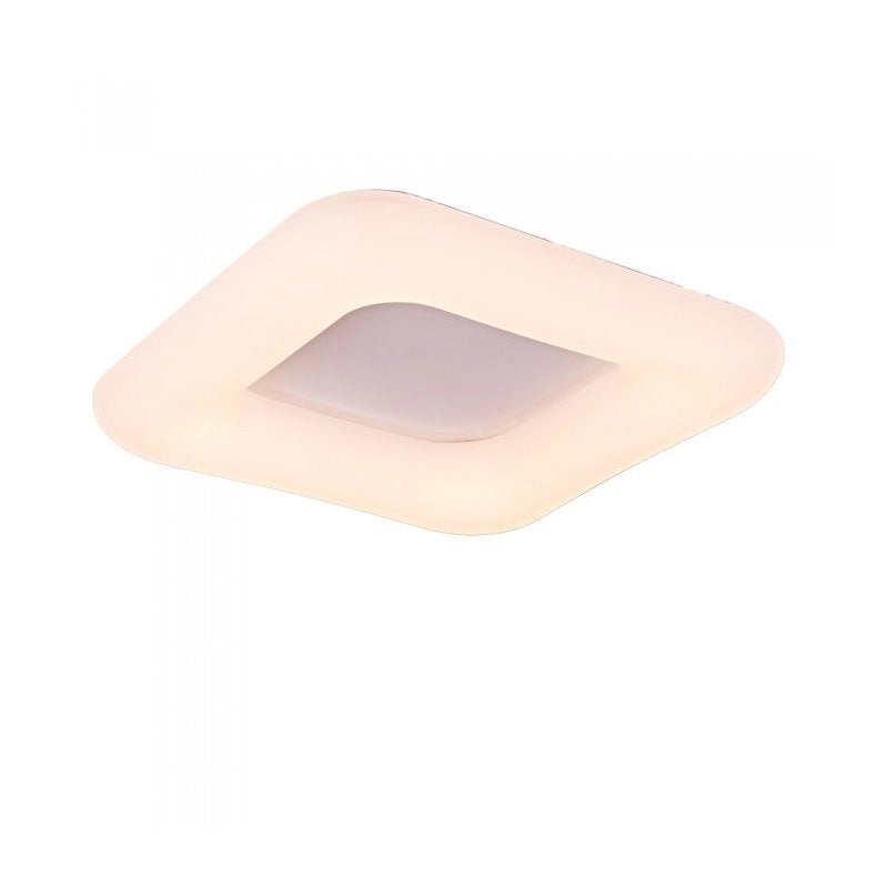 Plafoniera Led Da Soffitto Moderna CCT Quadrata 460X460mm 40W Dimmerabile Telecomando 3 In 1 SKU-3971