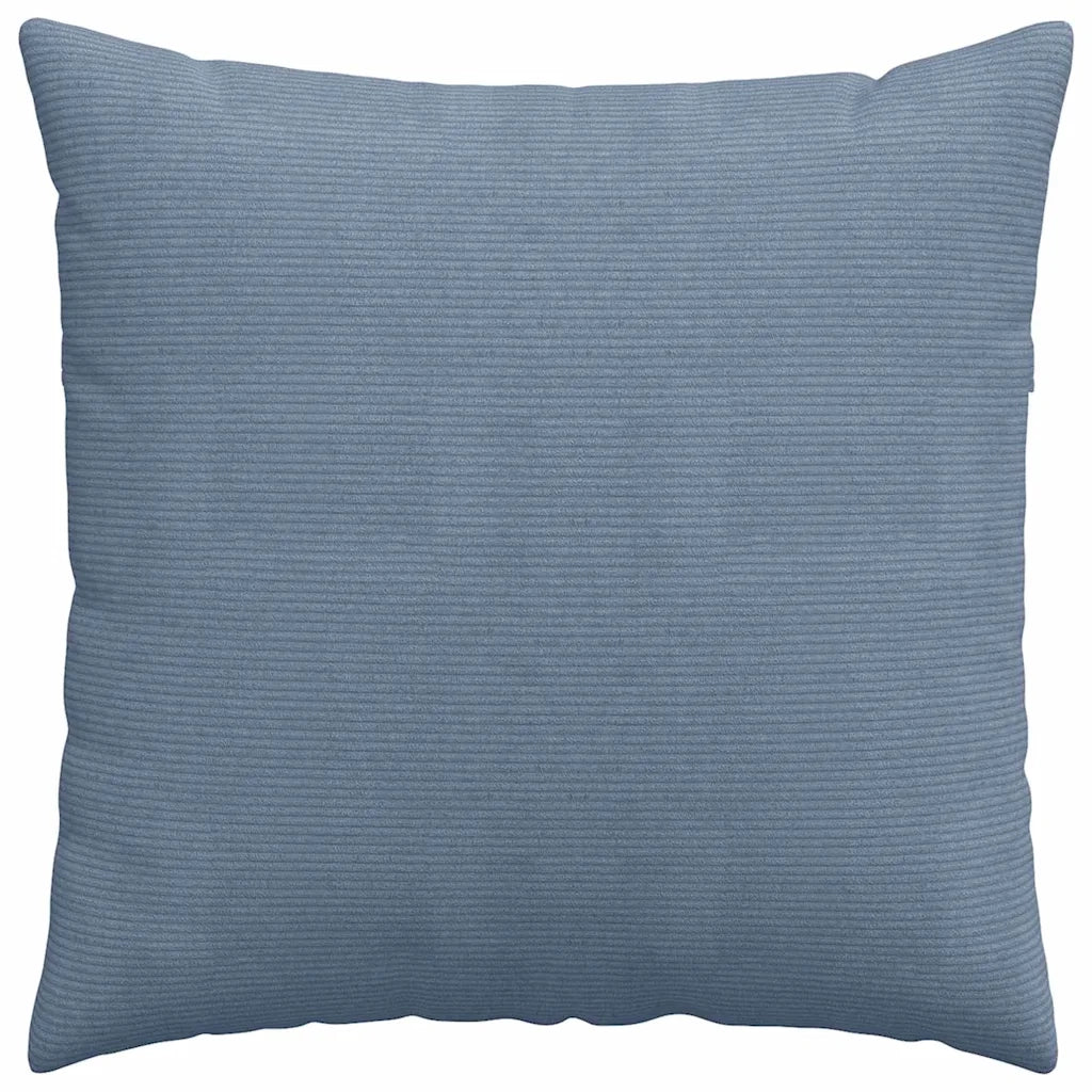 Cuscini da Divano 2 pcs Blu 60 x 60 cm Tessuto in Cords