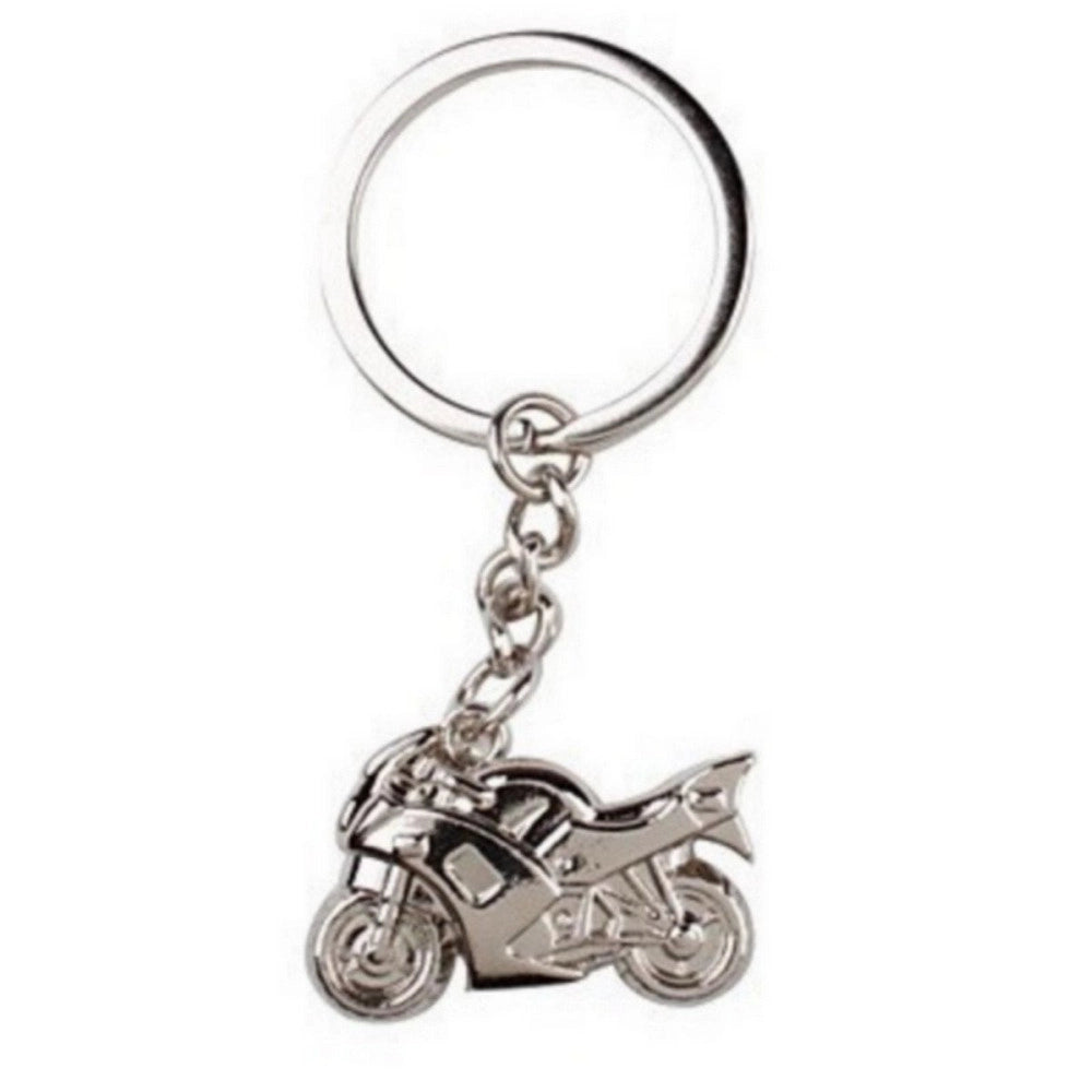 Trade Shop - 12 Portachiavi Porta Chiave Bomboniere Confetti A Forma Di Moto Per Compleanno -