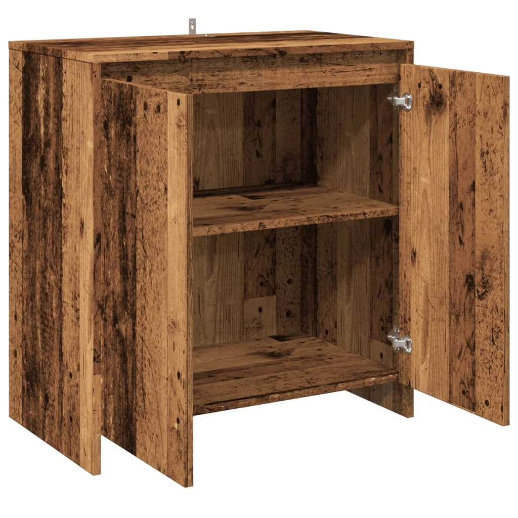 Buffet credenza cassettiera armadio mobile contenitore organizer cucina soggiorno salotto legno vecchio 70 x 41 x 75 cm legno ingegnerizzato marrone 02_0036610