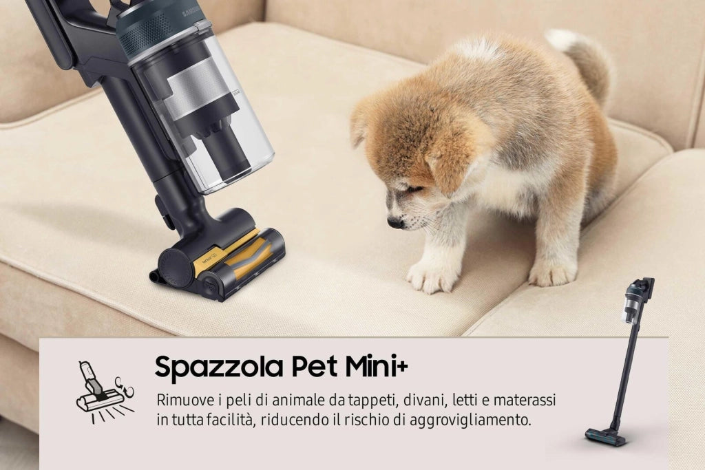 Samsung VS20C852FTB Scopa Elettrica senza Filo Jet 85 Premium 210W