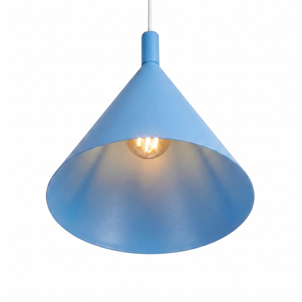 Lampada a sospensione NOX 25 azzurro