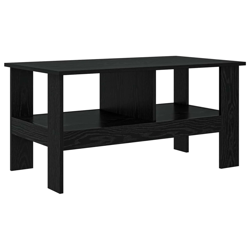Tavolino da salotto Rovere Nero 90 x 50 x 45 cm 8000253