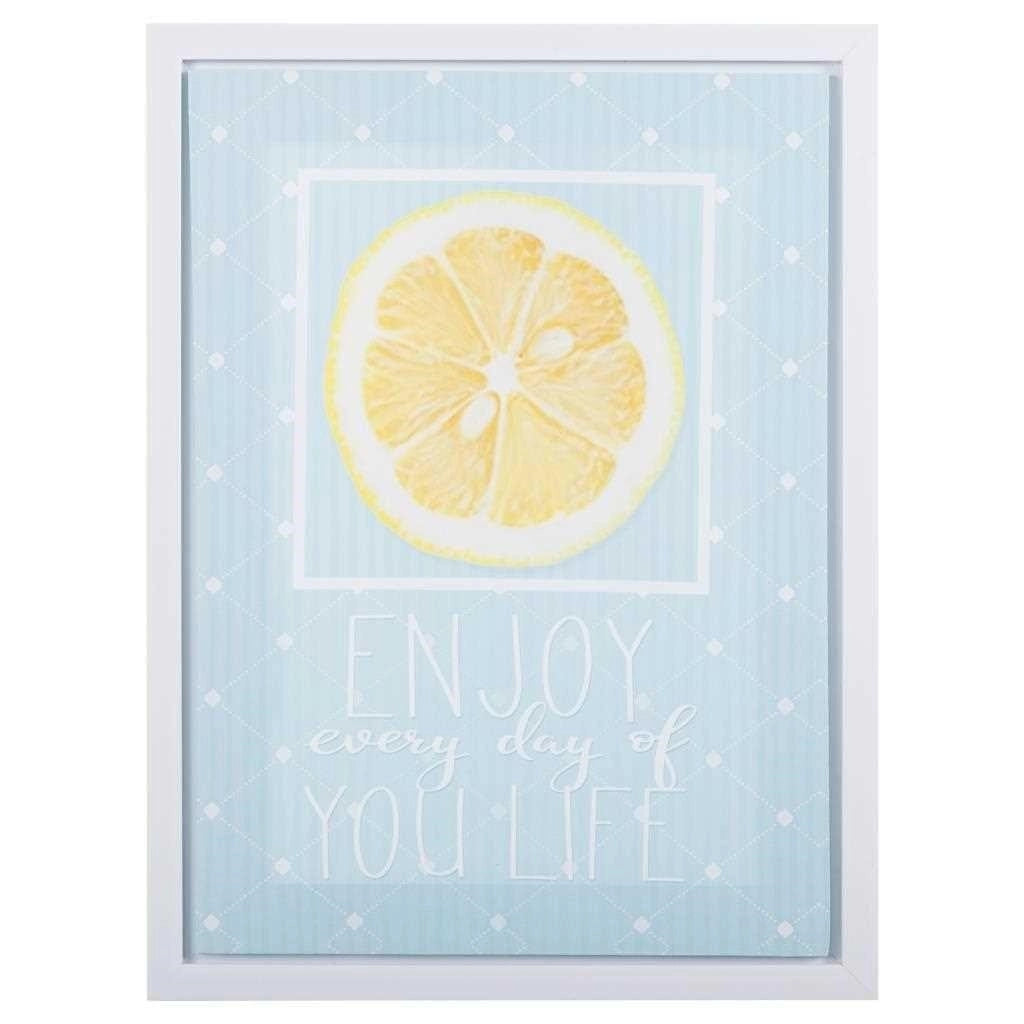 Quadro tela stampata con cornice 30x40x2,5 h,