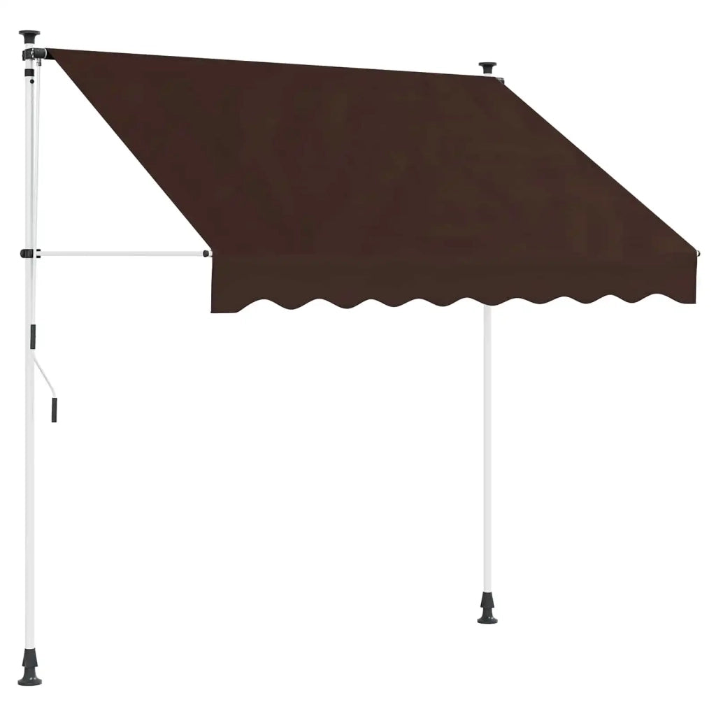 Tenda retrattile manuale Marrone 100 cm 42037044