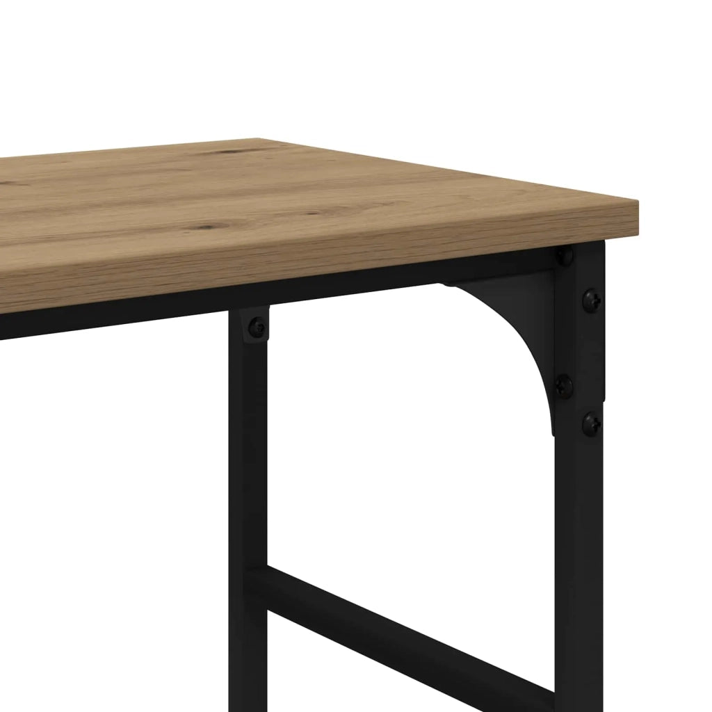 Tavolo consolle Rovere artigianale 150 x 29 x 76,5 cm
