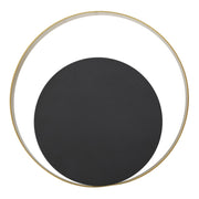 Lampada a Parete VKH46, Nero, Metallo, 25x8x25 cm