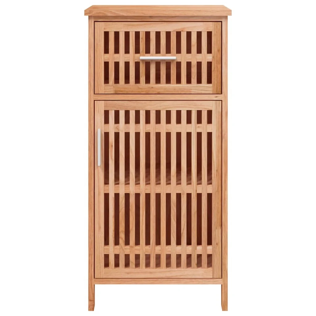 Mobile bagno 42 x 29 x 82 cm in legno massello di noce 02_0006544