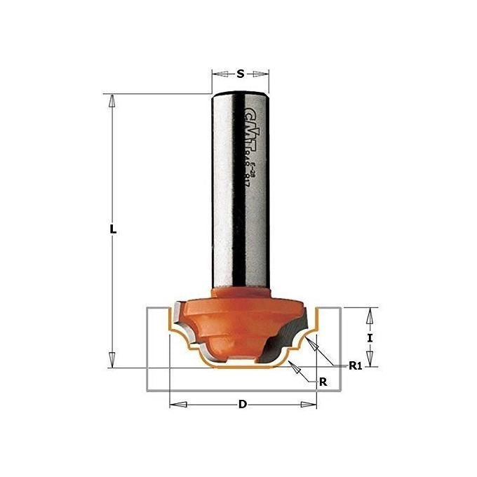 Cmt Utensili Fresa Widia G6 Profilata Mm 19,0