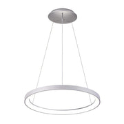 Trade Shop - Lampadario Pendente Led 30w Cct Lampada Sospensione Circolare 38m Luce Cucina Bar -