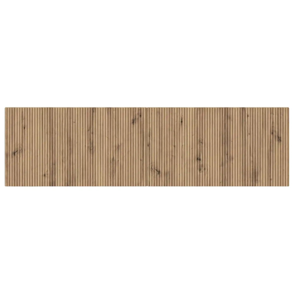 Testiera da Muro ARNHEM Rovere Artigianale Legno ingegnerizzato 896724