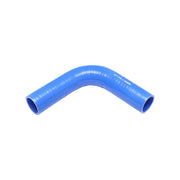 Tubo curvato in silicone a 90 gradi con inserto in tessuto, dimensioni 45x200x200 mm