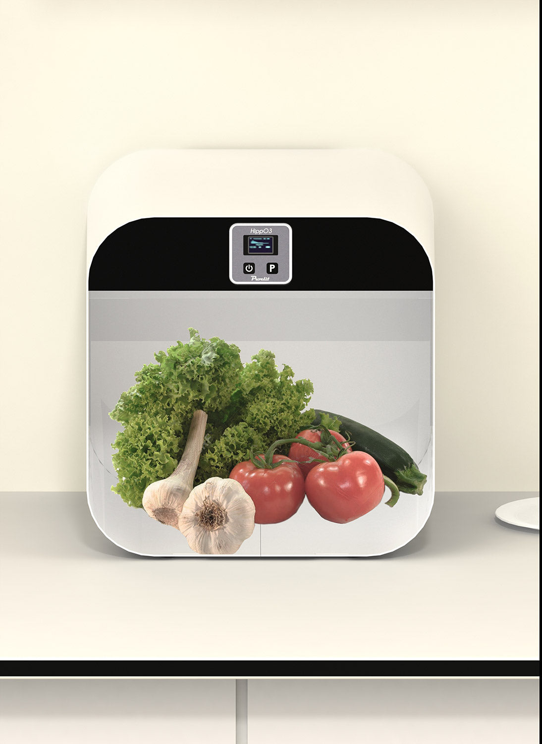 Sanificatore ad Ozono 1500mg per Alimenti e Oggetti Proelit HippO3 Cubo Nero