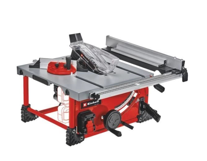 Einhell 4340450 TE-TS 36-210 Li-Solo Sega circolare da banco a batteria 210 mm 3800 giri-min taglio max 70 mm angolo -60° a +60° colore Nero