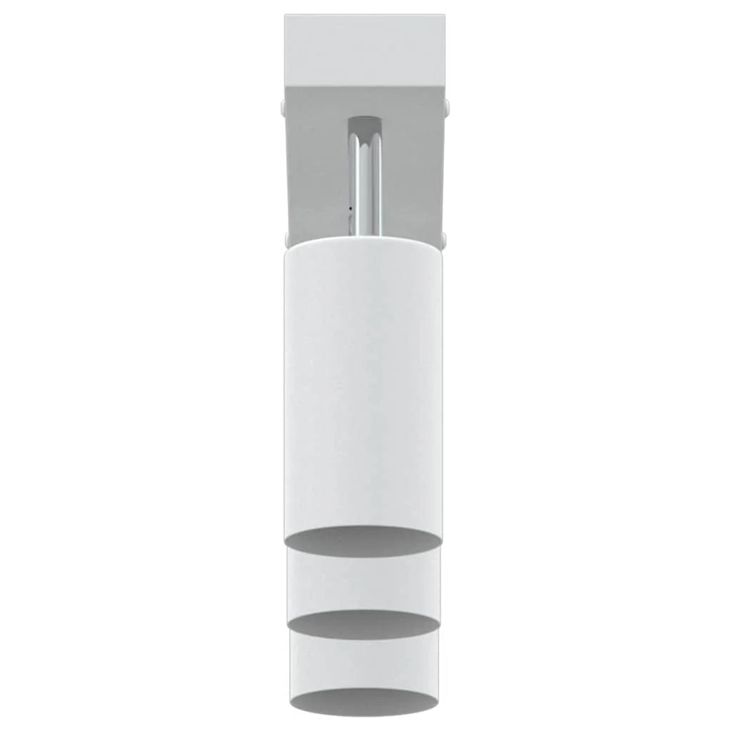 Faretto da soffitto moderno orientabile per interni 38 x 5,5 x 16,5 cm metallo bianco 02_0058306