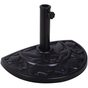 Base per ombrellone in resina ¨C zephmum ¨C nero 50x31x32 cm