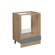 Vicco Mobile per forno da incasso Grigio-blu 60 cm senza piano di lavoro