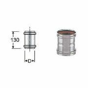 Inox mono parete aisi 316 manico tto doppio f/f d.200 b08wydwvm4