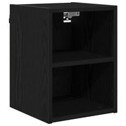 Armadio pensile | Mobile da Cucina Rovere Nero 30 x 29,5 x 40 cm Legno multistrato