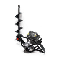 Mototrivella a benzina, motore a 2 tempi 1,9 cv 1,4kW 52ccm, con punta elicoidale Ø100mm