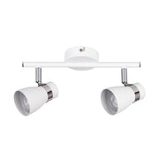 Plafoniera Kanlux ENALI 28762 bianco/cromo 2xGU10 metallo