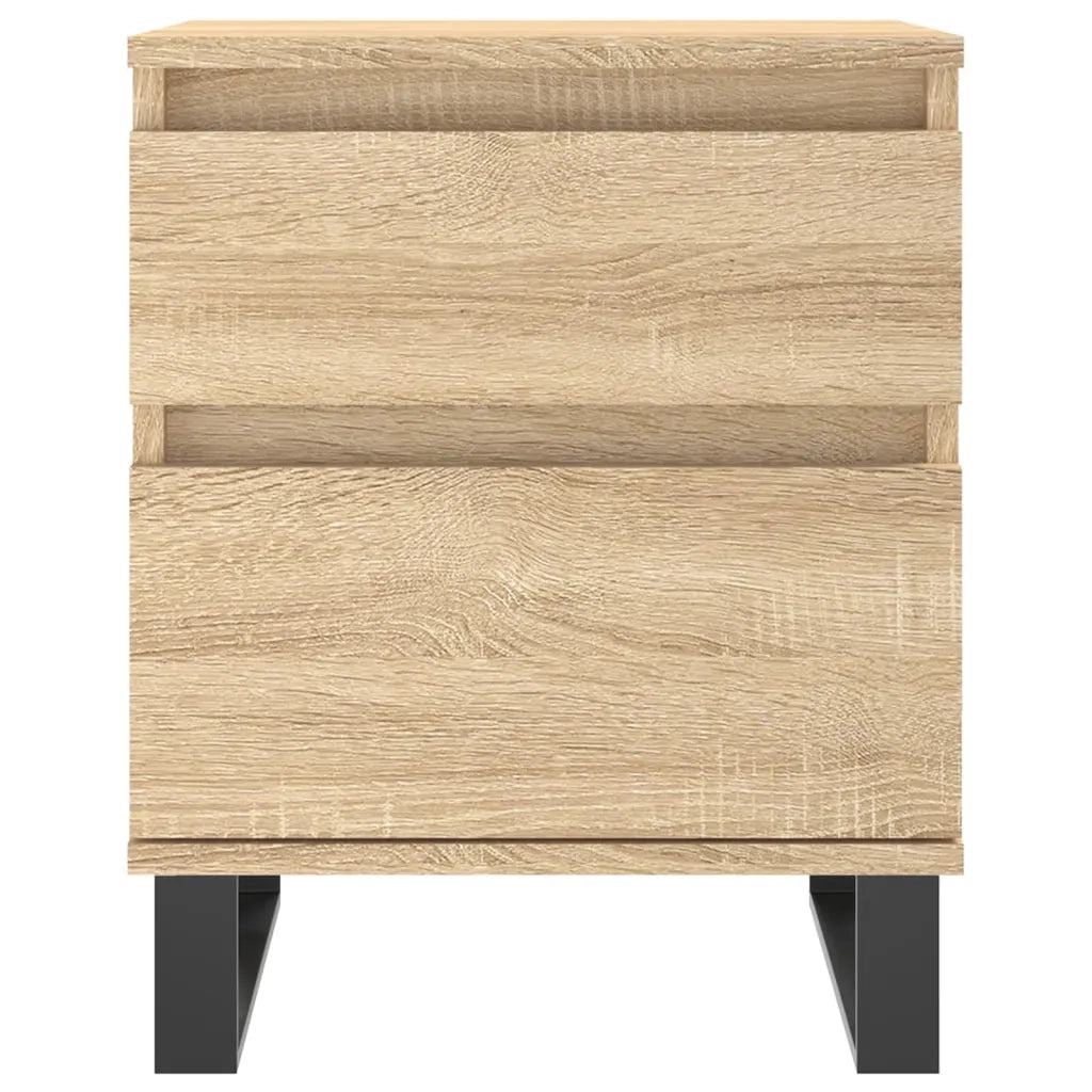 Comodino | Armadio da Notte | Mobiletto da notte Rovere Sonoma 40x35x50 cm in Legno Multistrato