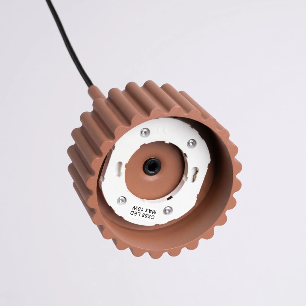 Lampada a sospensione AURA 1 moka Gx53