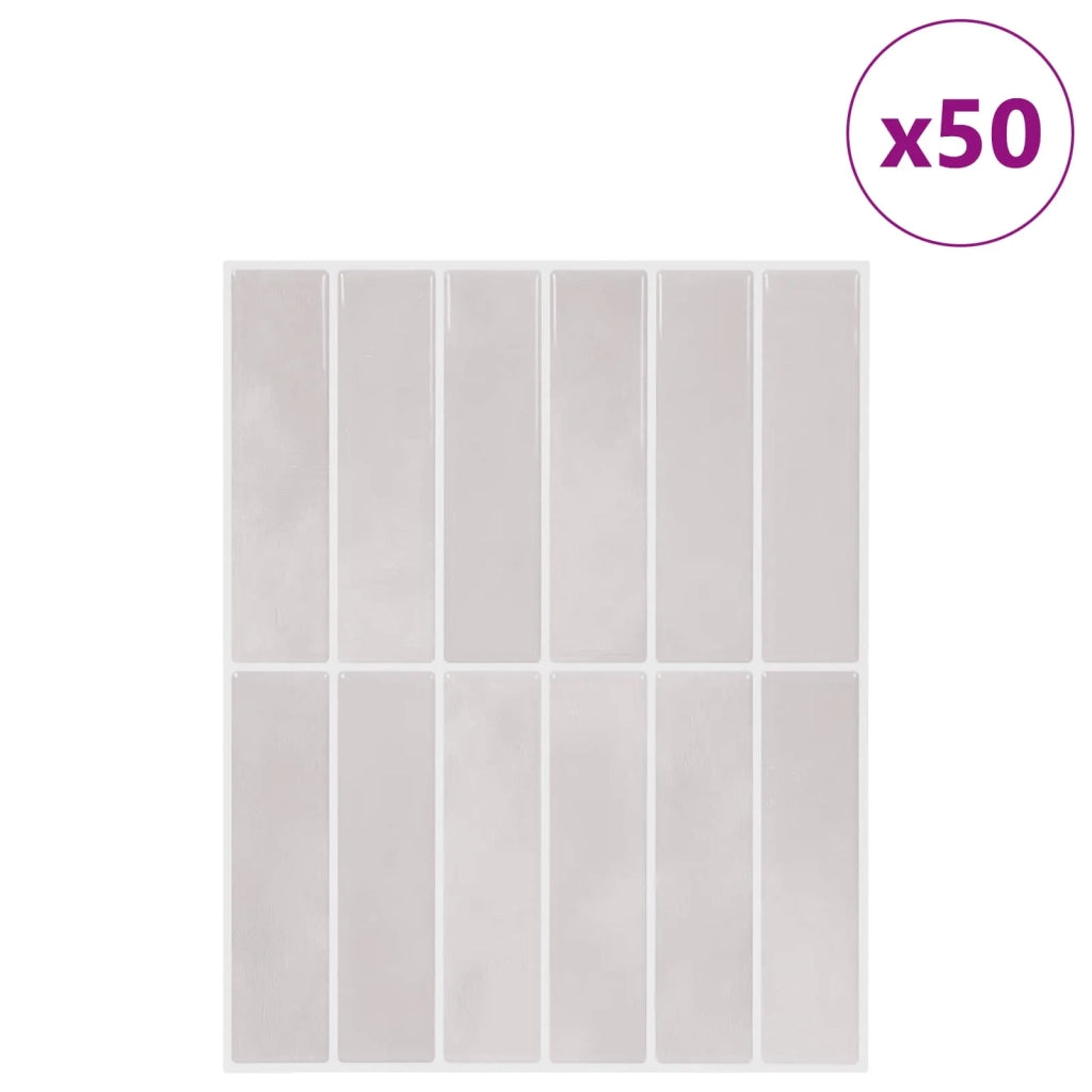Piastrella Rettangolare 50 pcs Beige 29 x 23 x 0,08 cm