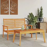 Salotto da Giardino-Set da giardino in Legno Massello di Acacia