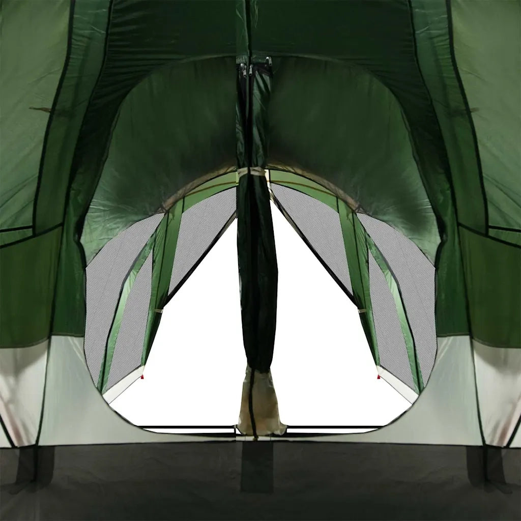 Tenda Familiare Tipi per 8 Persone Verde Impermeabile