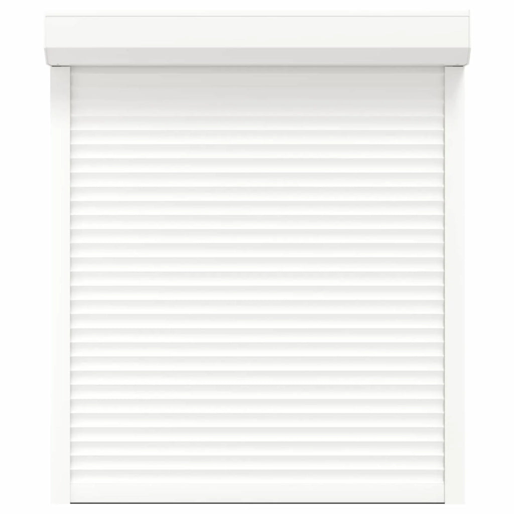 Persiana a rullo Bianco 110 x 130 cm Alluminio e poliuretano