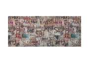 Tappeto Passatoia Cucina Antiscivolo Linea Futura Words By Suardi - 52x90 - Words