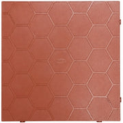 PIASTRELLA 40X40XH5CM ROSSA CHIUSA