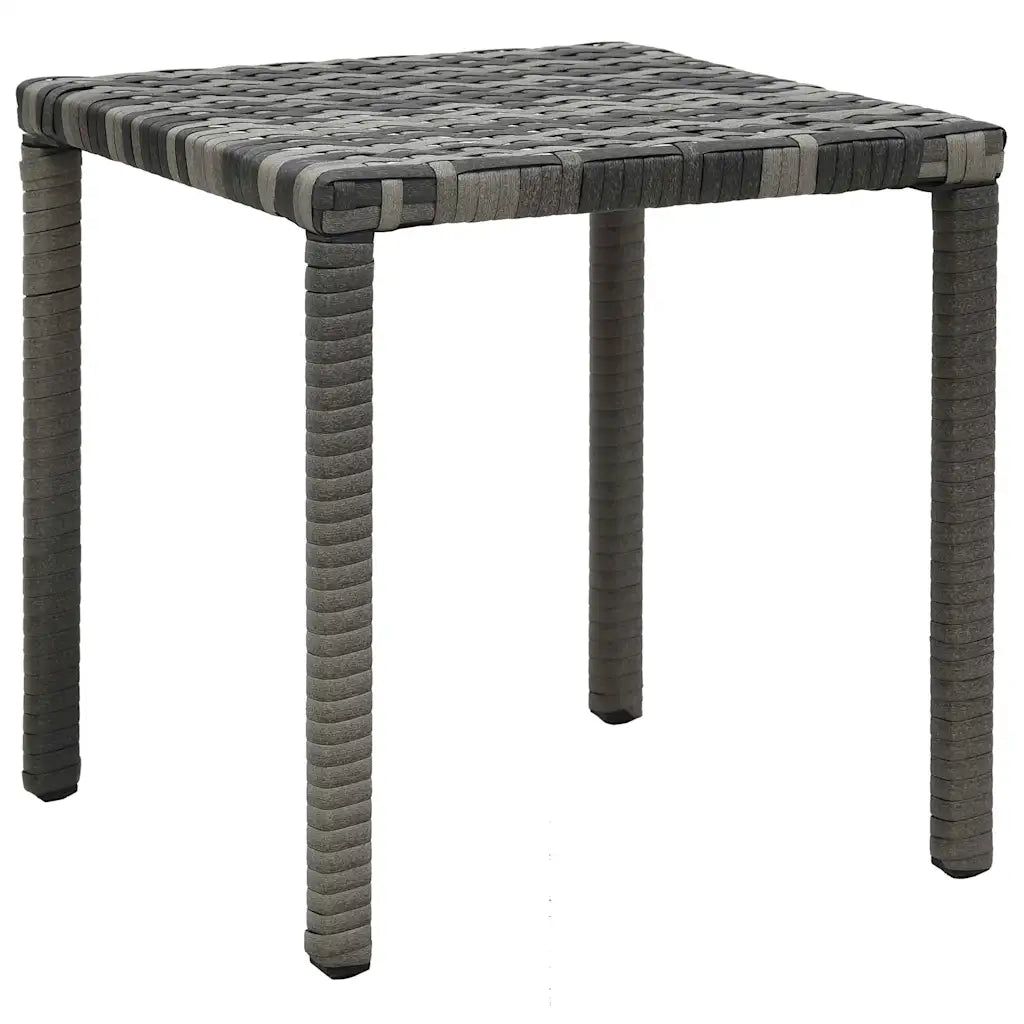 Lettini Prendisole con Tavolo in Polyrattan Antracite 47750