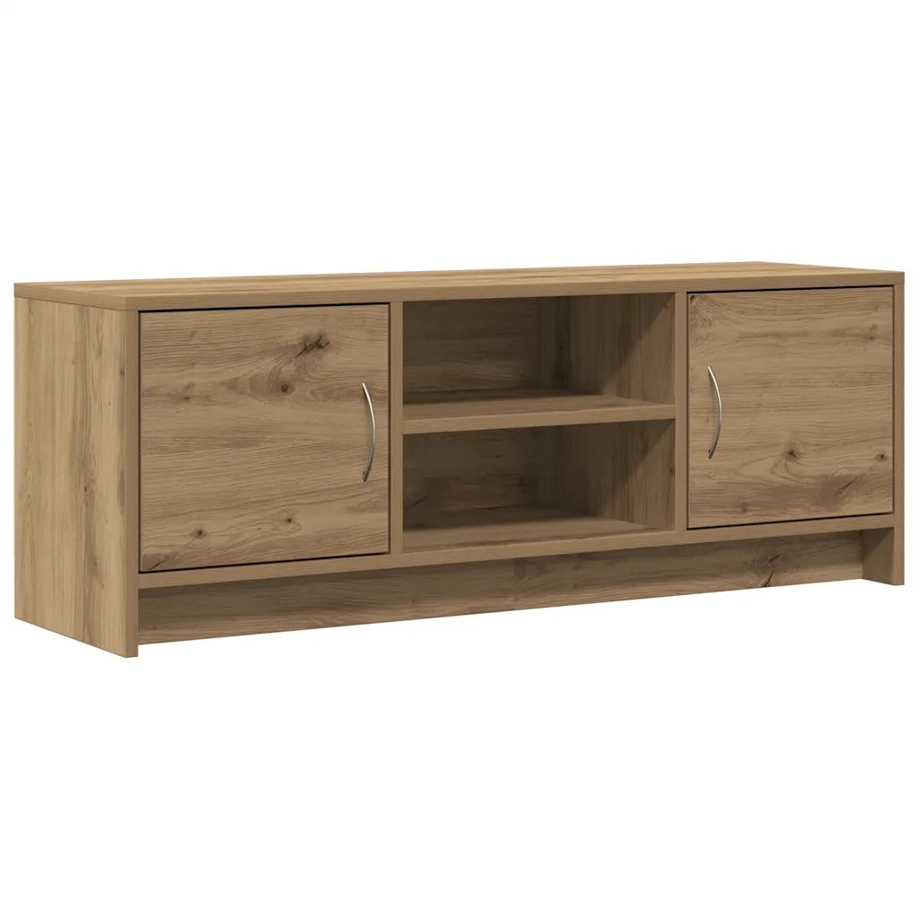 Mobile Porta TV Rovere Artigianale 102x30x37,5 cm Multistrato 855817