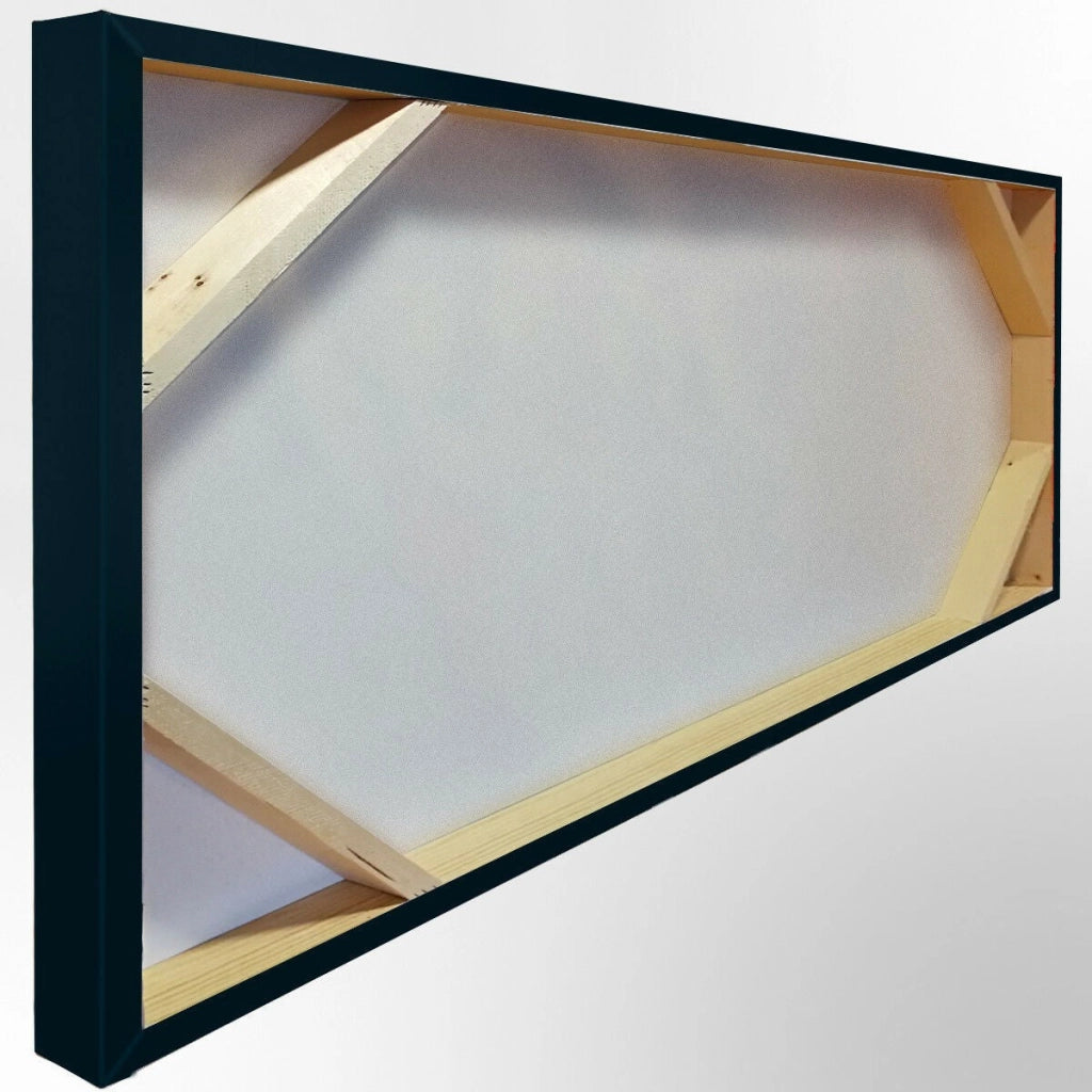 Quadro Canvas su telaio in legno BEATLES SONGS Misura: 100x50 cm